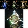 Elegant Genshin Impact Crystal Keychain With Stunning Led Colorful Light For All Occasions