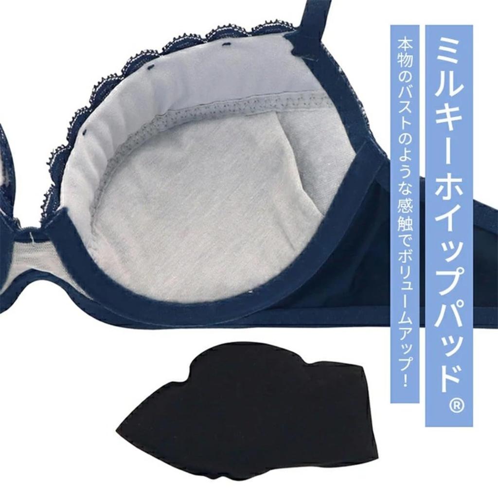 (AMOSTYLE) AMOSTYLE Dream Bra Light Bra & Panty Set Daisy Shower 1193 (Shell) F70M size