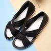 Flat-soled Sandals Versatile Plastic Wet Water Jelly Shoes Korean Version Non-slip Rain Shoes Waterproof Female Summer Beach Shoes Fairy