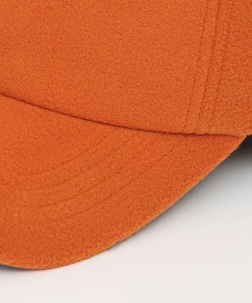 Eondeokeonteulol Winter Fleece Ball Cap U Logo / Polar Fleece / Sunny Orange