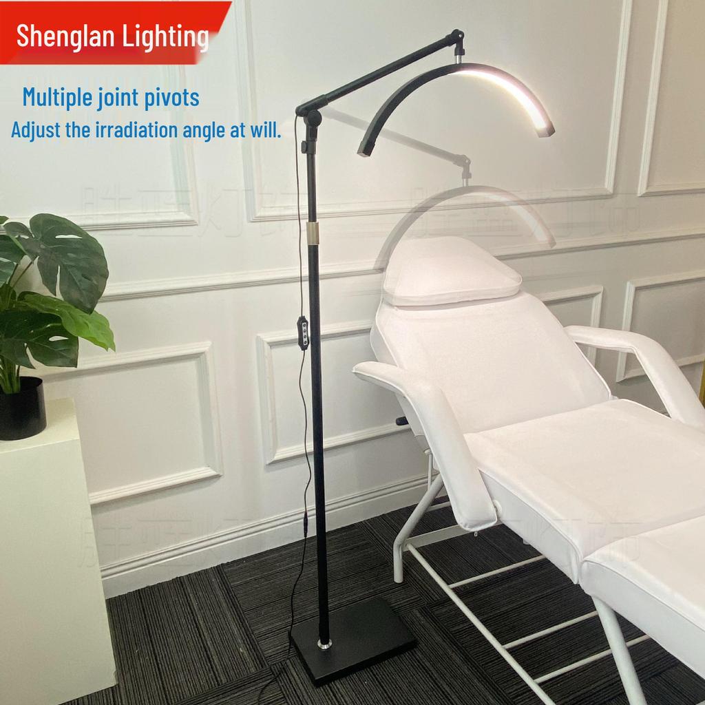 Półokrągłe światło kosmetyczne w kształcie litery U do przedłużania rzęs, makijażu permanentnego brwi i zdobienia paznokci