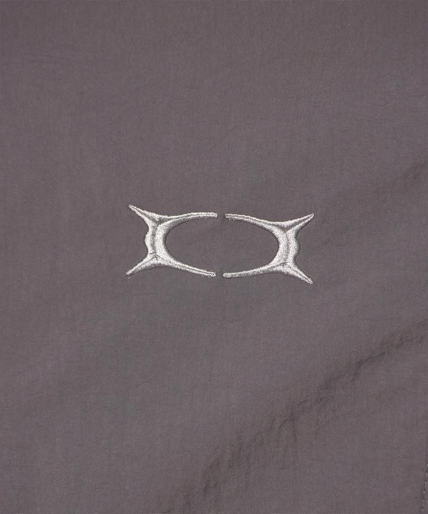 CRITIC Glossy Hood Vest Light Gray