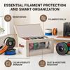 Foldable Filament Storage Box Water Proof Oxford Fabric Filament Spool Container  Indoor Storage