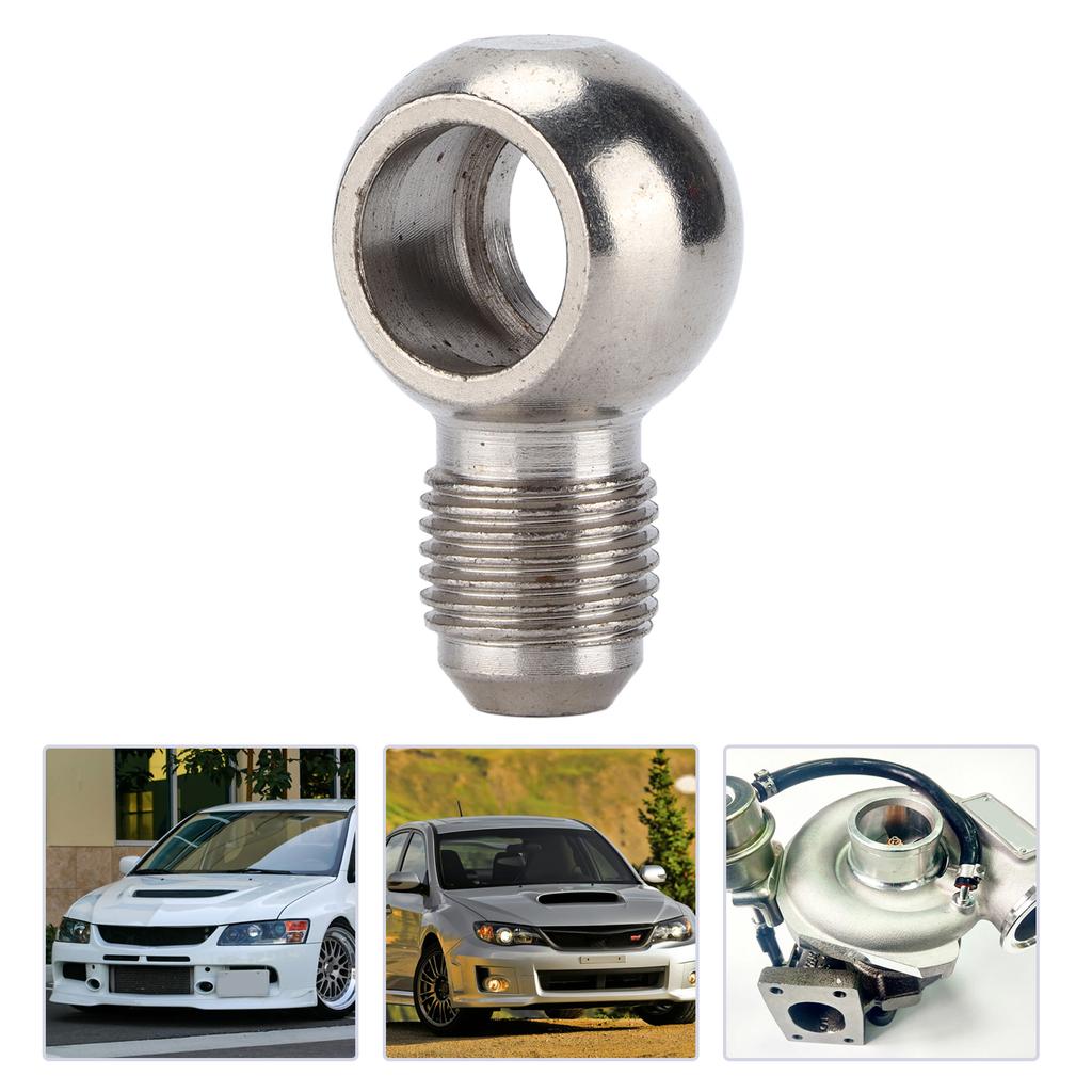 Turbo Banjo Adapter 6AN To M14 304 Stainless Steel Fitting 414‑02101‑007 Car Accessory