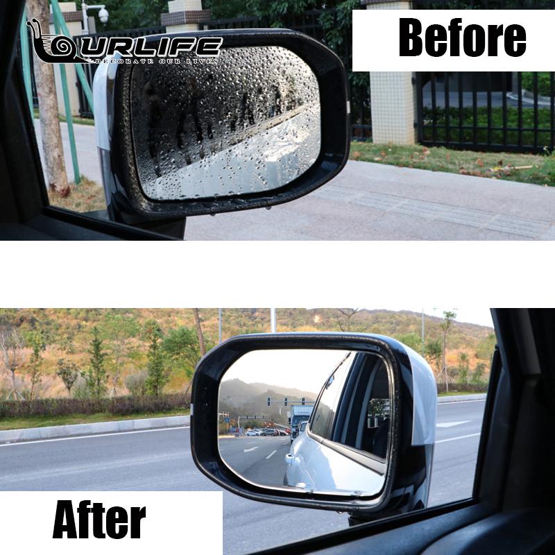 2 PCS Car Rearview Anti-rain Film Mirror Anti-fog Film Anti-Rearview Mirror Waterproof Film For Haval Dargo 2022