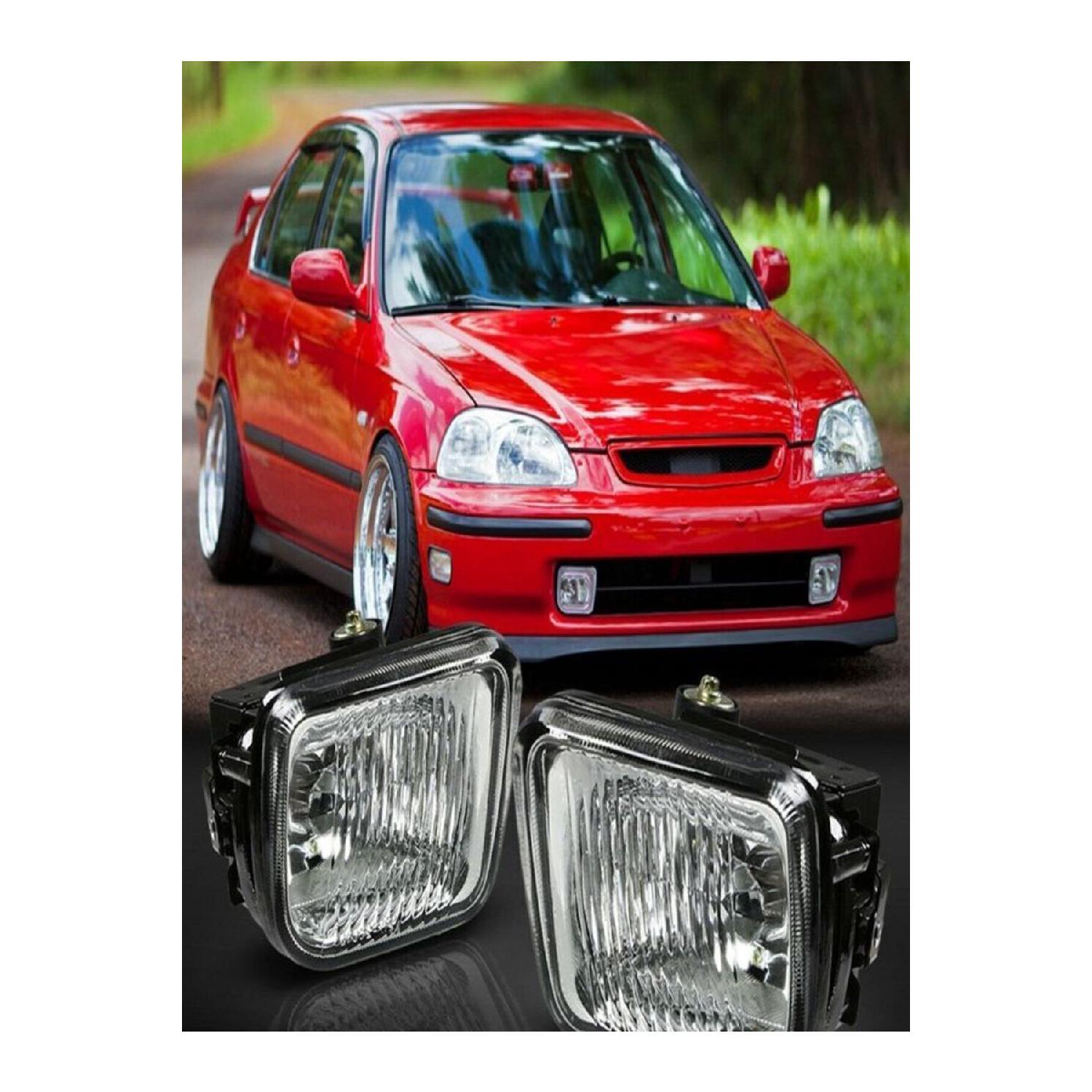 

Honda Ies Civic 1996-1998 модельного года без косметички, квадратный комплект противотуманных фар
