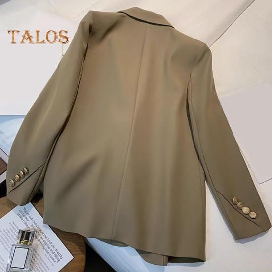Women's Jacket Suit Casual Office Blazer Female Coat Lapel Collar Business Jacket for Work Party Outdoor Leisure Time