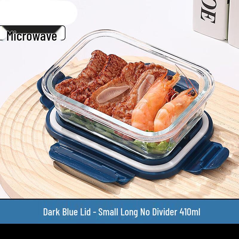 YOLCO Microwave-Safe Glass Food Storage Container Set