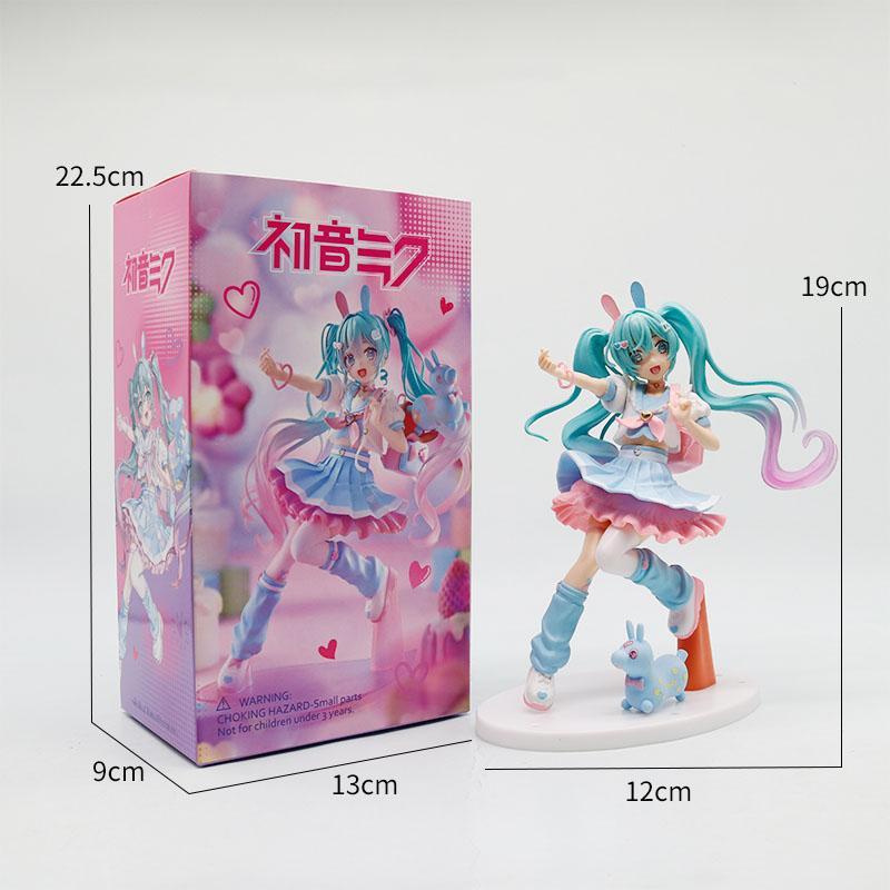 Vocaloid Hatsune Miku Action Figure Cute Girl PVC Statue Model Toy for Fans Anime Collection Birthday Gift