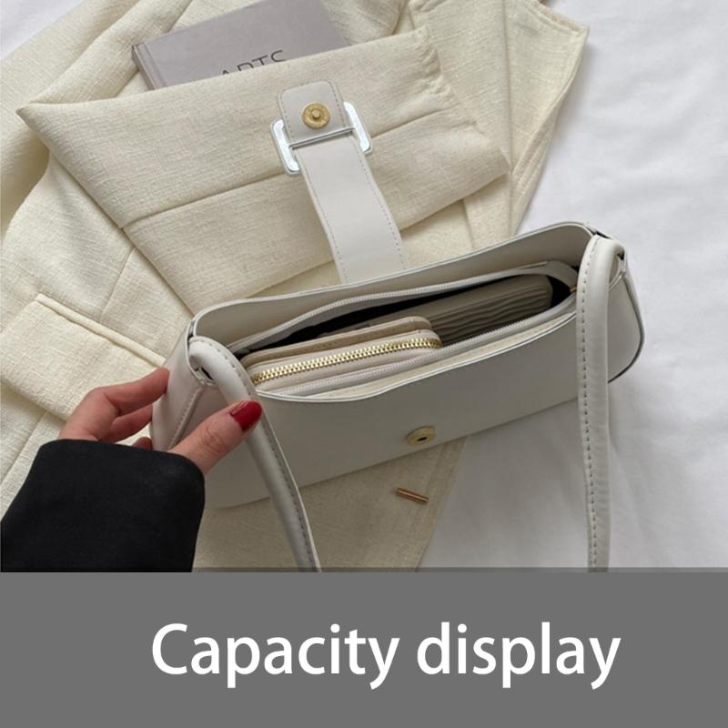 2024 NEW Underarm Bag Shoulder Bags Leather Handbag Fashion Armpit Bag