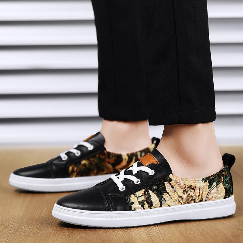 Fashion Trendy Men's Board Shoes Fashion Designer Style Outdoor Street Walking Daily Office and Business Comfortable Quality Shoes