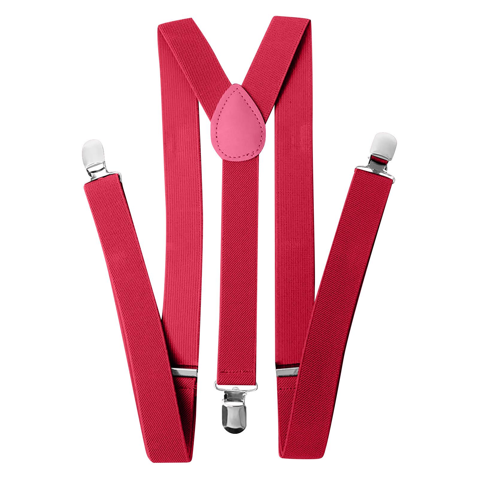 

Мужские и женские подтяжки одного размера. Регулируемые подтяжки с прочным зажимом для работы, серые. One Size