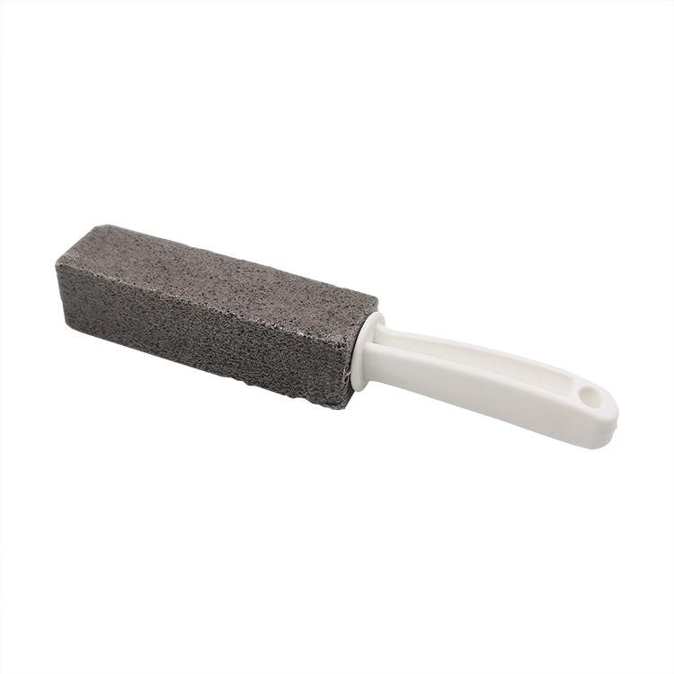 Pumice Toilet Brush - Powerful Descaling & Stain-Removing Cleaner for Hard-to-Reach Areas