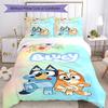 Bluey Quilt Cover Set Perfect for Bedrooms Machine Washable Christmas Gift