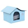 Casa per Gatti Climatizzata a 360 gradi Isolamento Freddo 3D Raffreddamento Casa per Animali Domestici per Gatti Cani Grandi Medi Piccoli