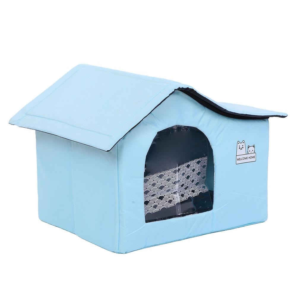 Casa per Gatti Climatizzata a 360 gradi Isolamento Freddo 3D Raffreddamento Casa per Animali Domestici per Gatti Cani Grandi Medi Piccoli