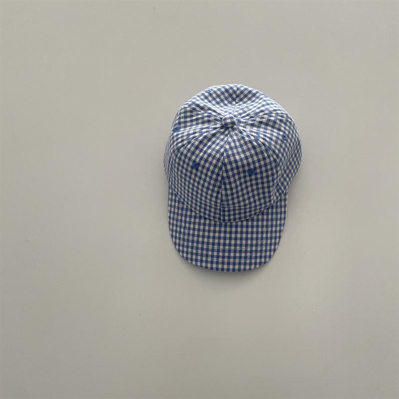 

Kids Baseball Cap 50-52cm Summer Sun Hat Children UV Protection Adjustable Cotton Casual Trendy Boys Girls Outdoor Beach Cap 50-52cm синий