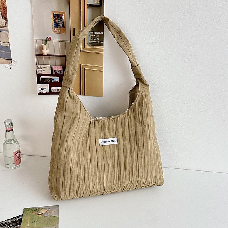 Stofftasche Damen neue Frühling und Sommer lässige Entspannung Freizeittasche große Kapazität Schulter Tragetasche