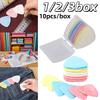 1-3pcs Colorful Fabric Tailors Chalk Triangle Sewing Cloth Marking Chalk Erasable Fabric Marker Clothing Needlework Accessories