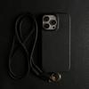 Full Grain Cowhide Leather Case for iPhone 17 Pro Max Air 16 Pro 15 14 Plus 13 12 11 Crossbody Long Strap Mobile Phone Cover