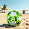 1 pz Bandiere Brasiliana e Portoghese Pallone da Calcio Calcio Taglia 5 Pallone da Calcetto Indoor alla Moda Colorato Gioco per il Cortile - Ottimo Regalo per gli Appassionati di Sport