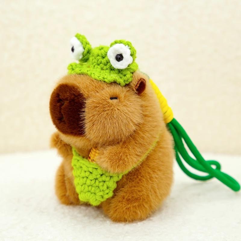 Capybara Collection Doll Doll Plush Toy Key Chain Birthday Gift Doll