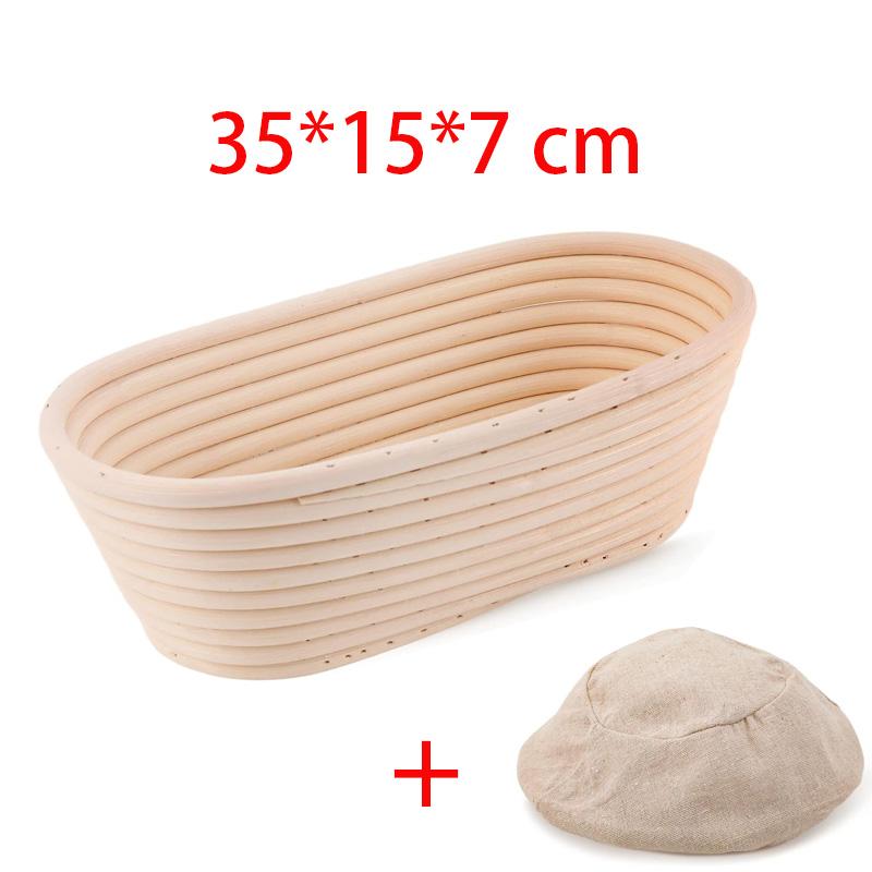 סל תפיחה ללחם מקש טבעי, קלוע ביד, קערת אפייה מקש, תסיסת בצק, באנטון מחמצת, סל לחם