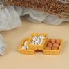 1:12 Dollhouse Miniature Mini Egg With Tray Kitchen Accessories Model Toys