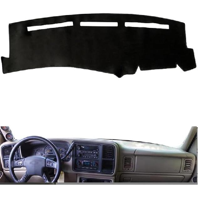 1999-2006 Chevrolet Silverado/Tahoe/Suburban GMC Sierra Trument Panel Mat, For Trument Panel Cover Covered With Anti-Slip With Sun Glare UV Light