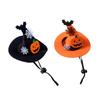 Pumpkin Spider Web Bat Decoration Pet Halloween Hat Dog Costume Accessory  Pet Birthday