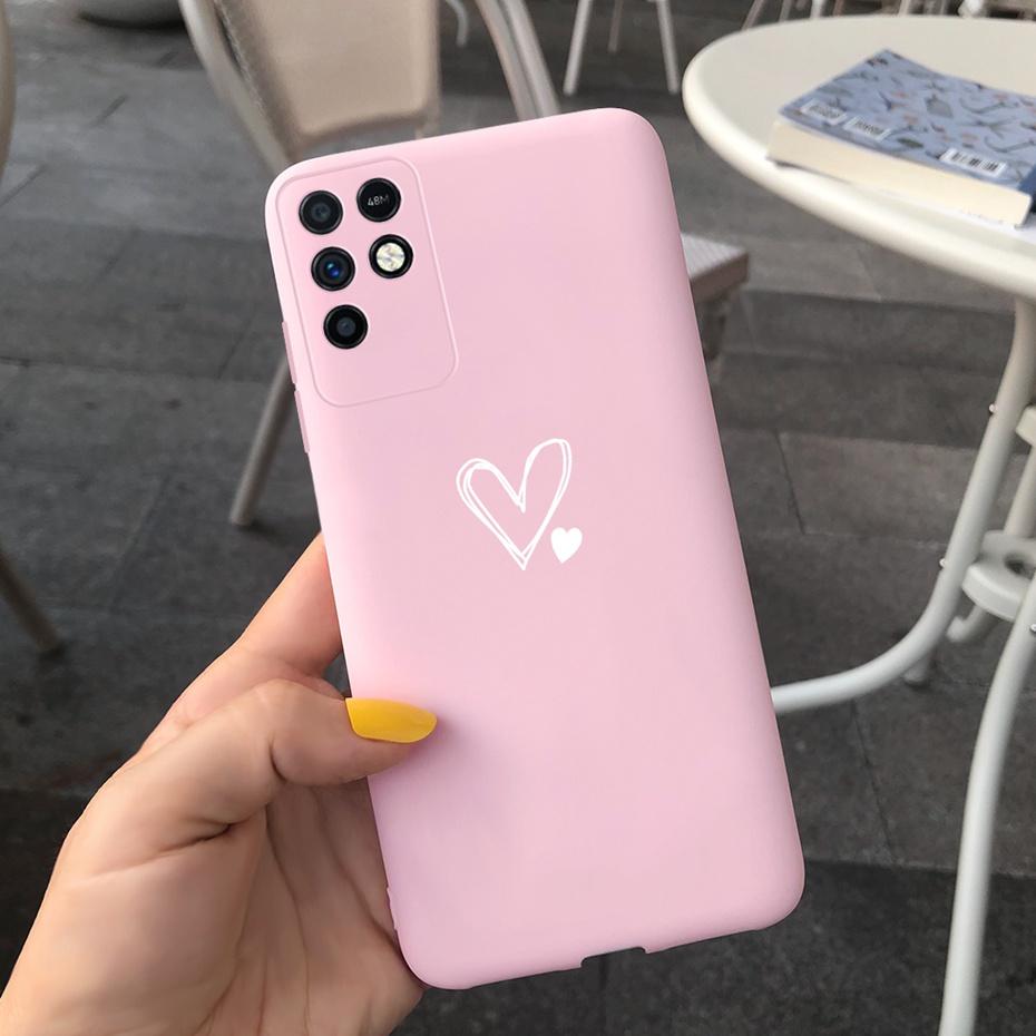 For Infinix Note 10 Case Note 10 Pro Beautiful Girl Flower Pattern Phone Case Soft Silicone Cover For Infinix Note10 Pro 10 Pro