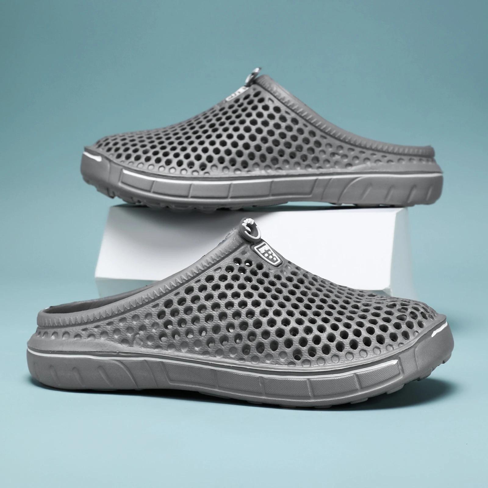 

Мужская обувь 2025 года, пляжные тапочки, унисекс, повседневные женские пляжные сандалии, шлепанцы, нескользящие, размер 36-45, мужские тапочки 44-45