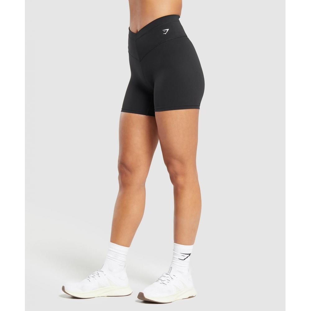 Gymshark EVeryday Front V Waistband Black B8a6k Bb2j