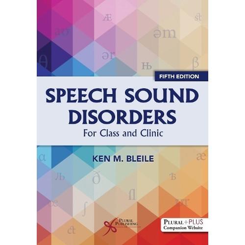 Speech Sound Disorders Paperback Fifth Edition UKN1526