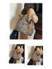 Retro Embroidered Nylon Large-Capacity Shoulder Bag - Trendy Women's Handbag for Shopping