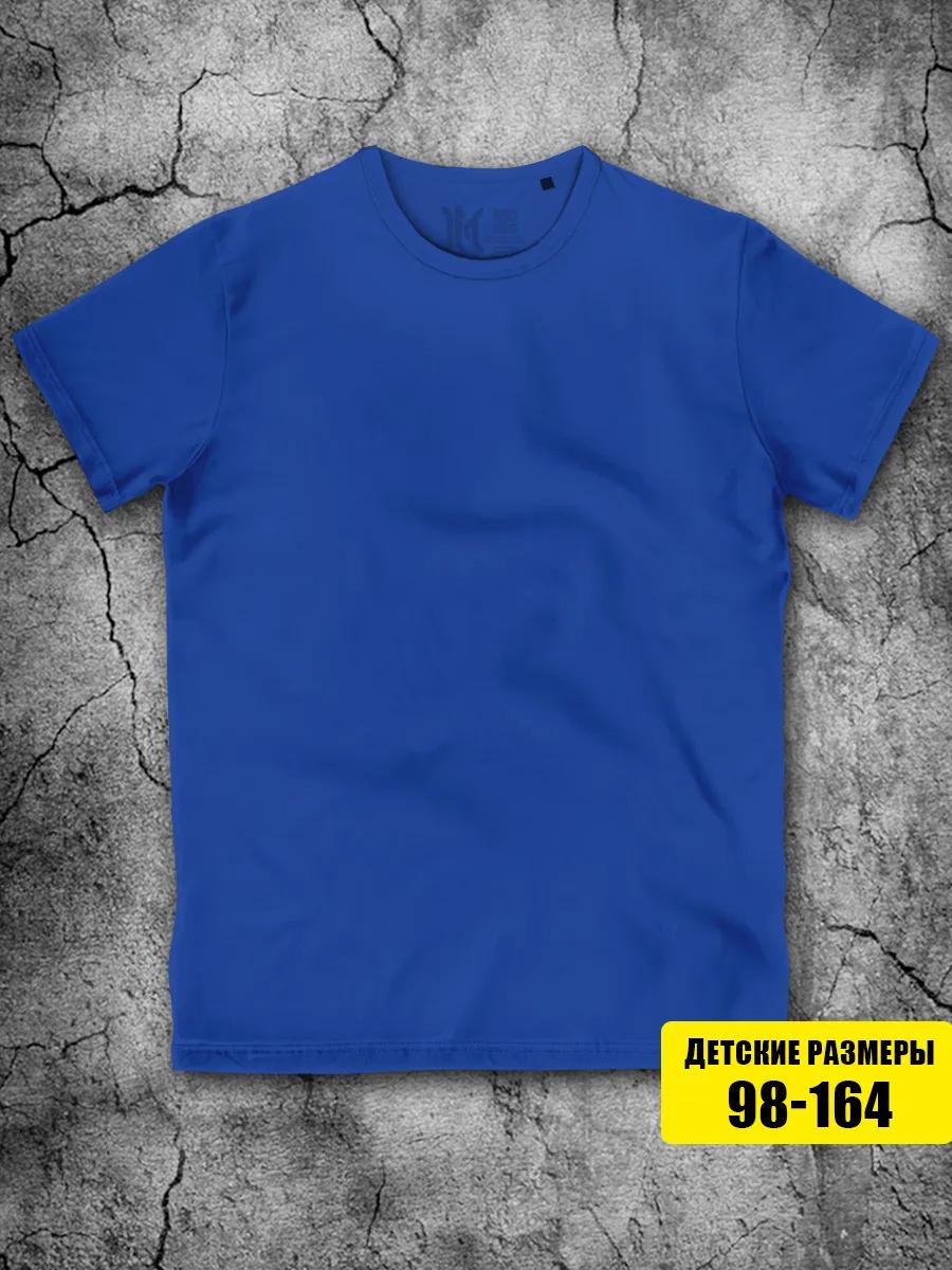 Blue T-shirt for boys and girls for physical education 2XL