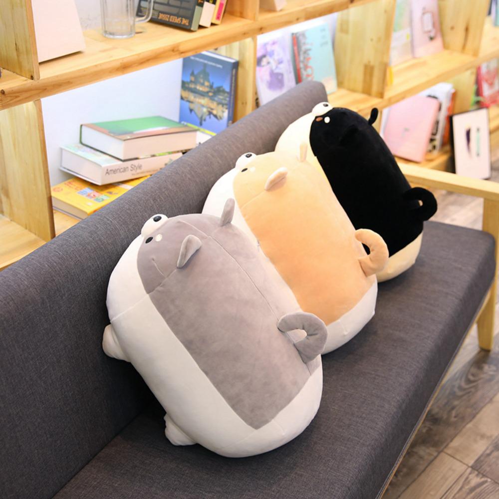 1pc New 40cm Cute Shiba Inu Dog Plush Toy Stuffed Soft Animal Corgi Chai Pillow Christmas Gift For K