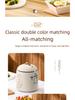 Chigo Mini Rice Cooker - Low Power, Non-Stick, Ideal for 1-2 People, Perfect for Dorms and Small Spaces