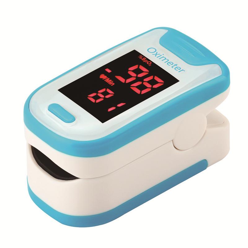 

Display Professional Led Finger Pulse Oximeter Monitor Health Tool Care синий