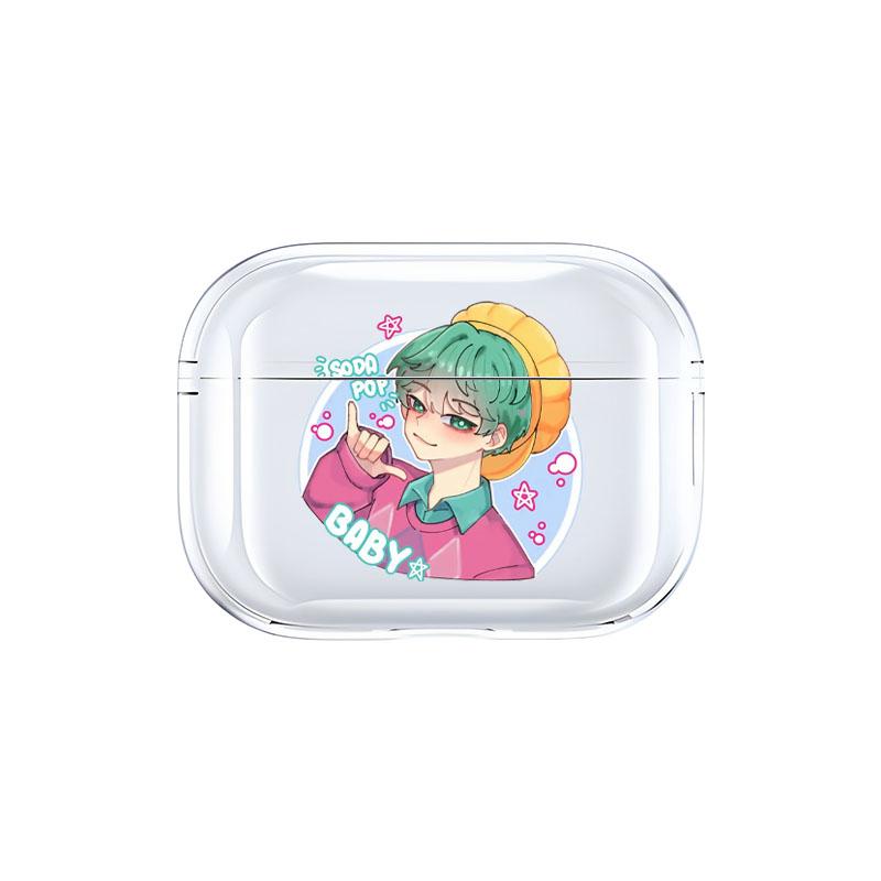 Anime Huntr-X K-Pop Demon Hunters Preorder Earphone Shell Be Applicable Airpods Pro 1 2 3 Transparent Protective Case Collection