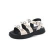 Mädchen Sandalen Sommer Neu Kinder Prinzessinnen Schuhe Mittlere und Große Kinder Strand Durchbrochene Finger Schuhe Weiche Sohle Schuhe