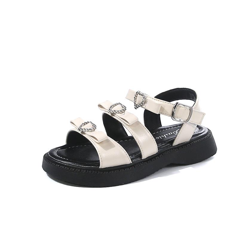 Mädchen Sandalen Sommer Neu Kinder Prinzessinnen Schuhe Mittlere und Große Kinder Strand Durchbrochene Finger Schuhe Weiche Sohle Schuhe