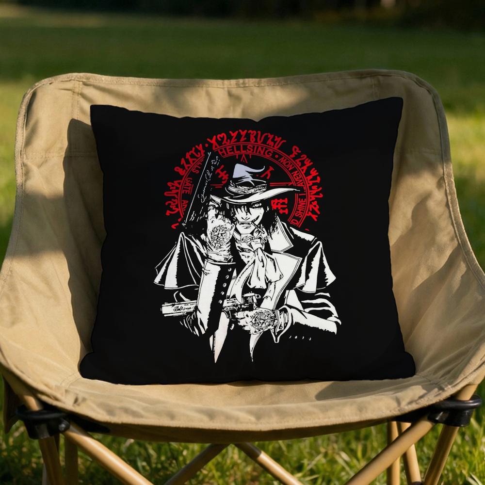 Anime CCastlevania Cushion Cover Soft Reversible Durable Pillow Cover MultiScene Use for Home Car Daily Comfort