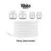 Colorful No-Tie Elastic Shoelaces with Pig Nose Buckle for Kids