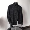 Spring Design Japanese Retro Embossed Shirt Men's Loose Long-sleeved Shirt