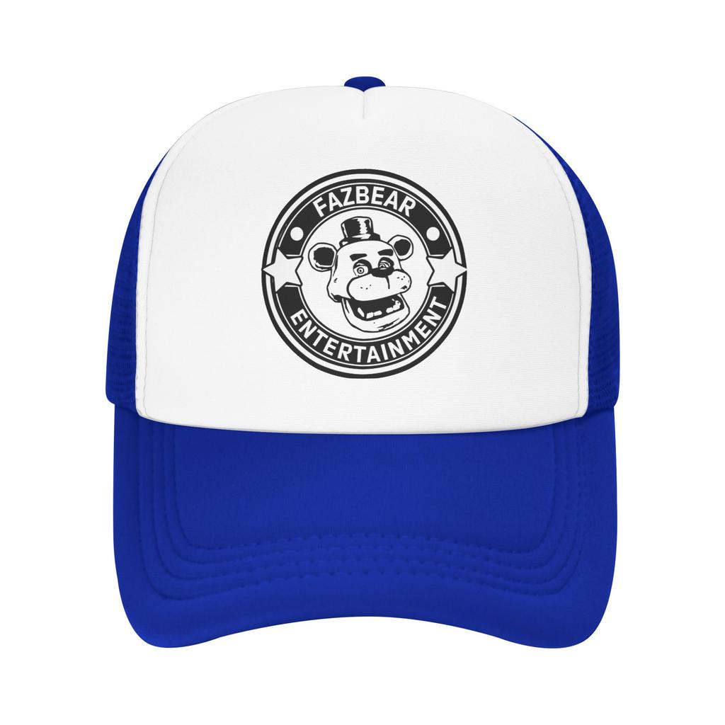 FNAF At Freddys Mesh Baseball Cap Unisex Women Fashion Sun Caps Hat Adjustable Summer Trucker Hats