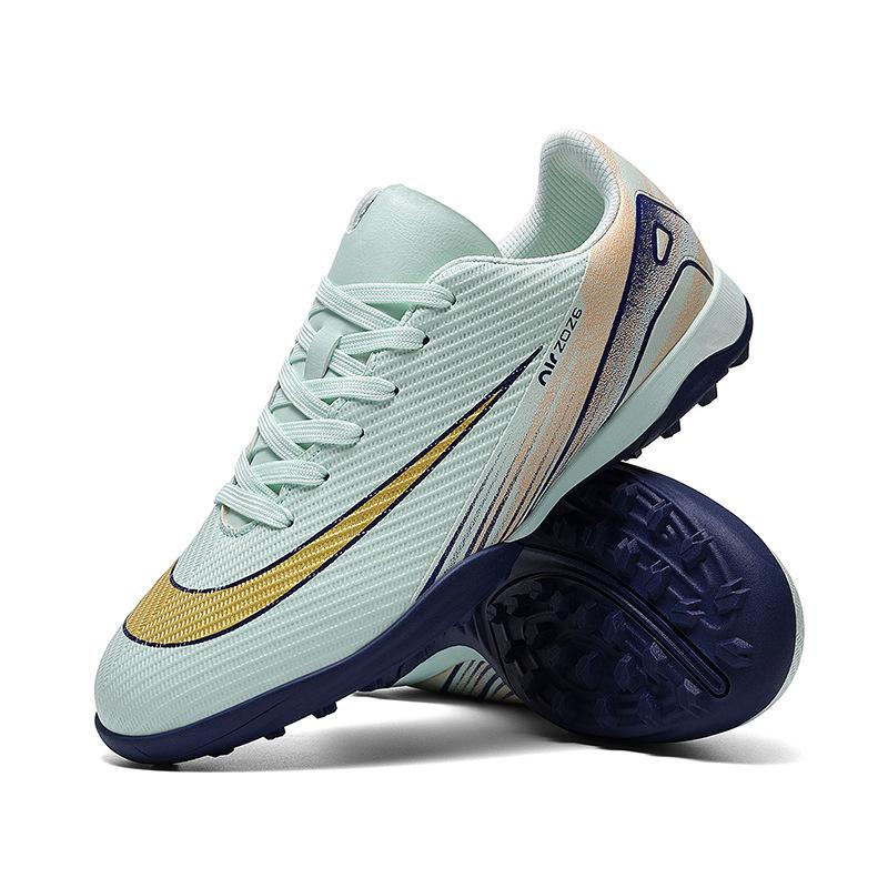 New football shoes men's and women's World Cup artificial ping competition AG spike sneakers student training TF broken nails