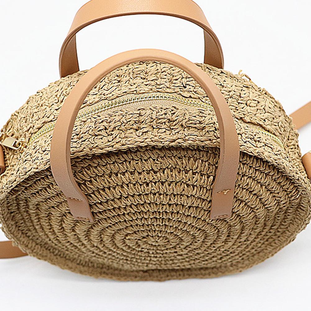wicker shoulder bag