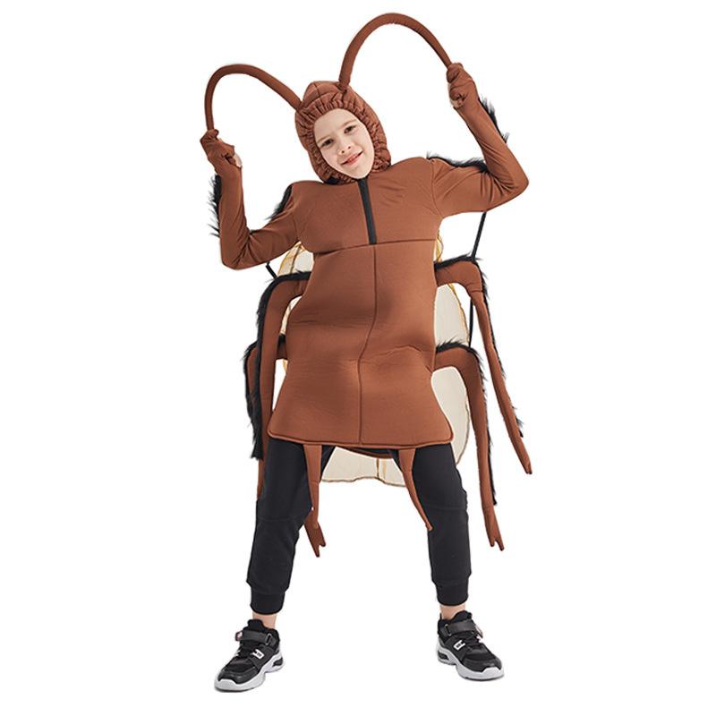 

Men Halloween Costume Women Adult And Child Cockroach Fantasia Cosplay Funny