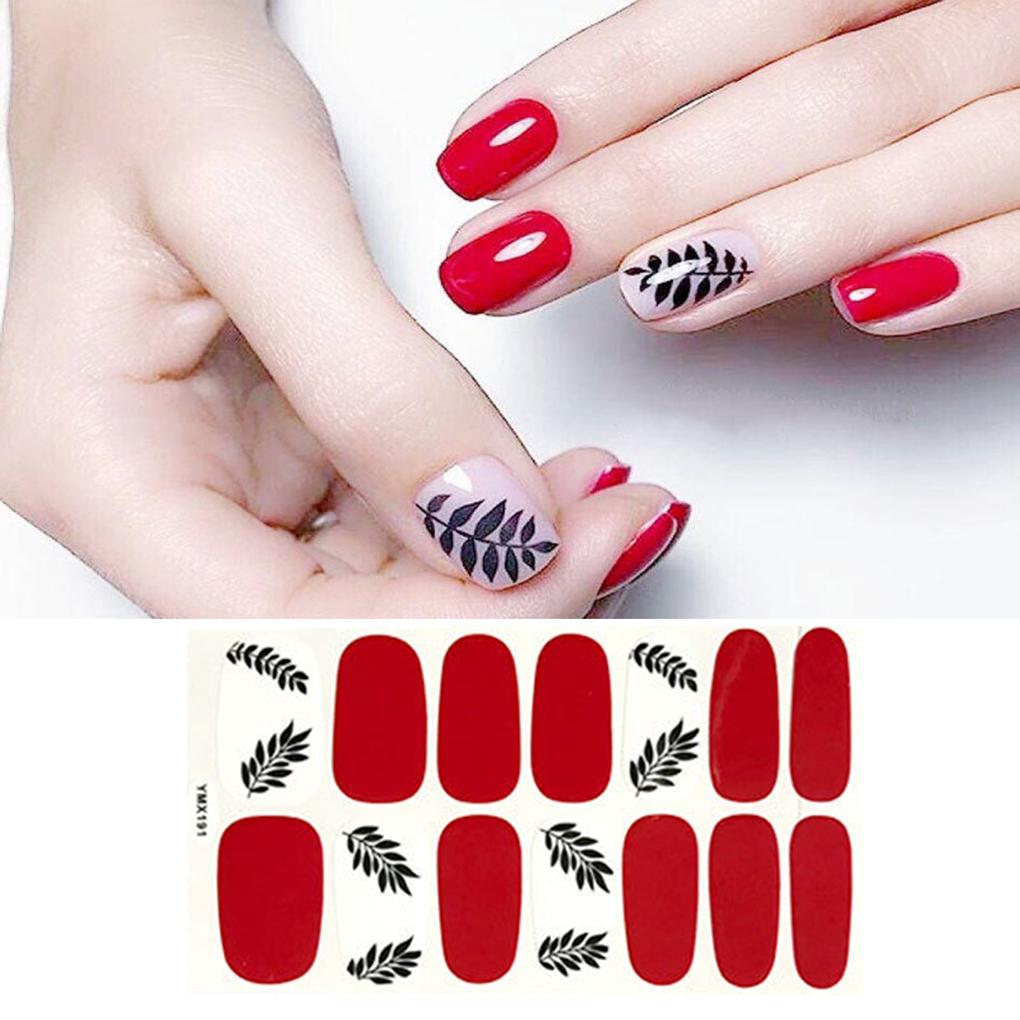 Art Stickers Full Cover Wraps Decorations DIY Manicure Stickers Set